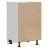 vidaXL Kitchen Base Cabinet Kalmar White Engineered Wood