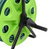vidaXL Free Standing Green Hose Reel with 20 m Hose PVC