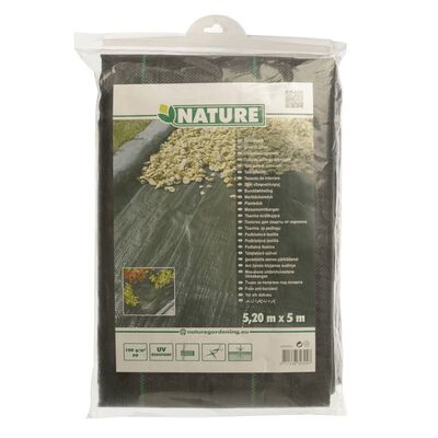 Nature Weed Control Ground Cover 5.2x5 m Black
