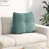 vidaXL Back Pillow Sea Green 60 x 24 x 50 cm Velvet