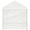 vidaXL Gazebo with Roof White 13.38x2.28x2.69 m Polyethylene