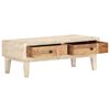 vidaXL Coffee Table 90x50x35 cm Solid Reclaimed Wood