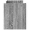 vidaXL TV Cabinet Grey Sonoma 100x35x40 cm Engineered Wood