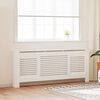 vidaXL MDF Radiator Cover White 205 cm