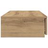 vidaXL Bed Drawers Artisan Oak 100 x 36.5 x 16.5 cm Engineered Wood