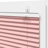 vidaXL Pleated Blind Pink 90x200 cm Fabric Width 89.4 cm Polyester
