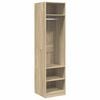 vidaXL Wardrobe Sonoma Oak 50x50x200 cm Engineered Wood