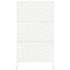 vidaXL Privacy Screen White 100 x 50 x 180 cm Steel