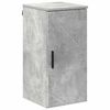 vidaXL Bathroom Furniture Set Wall-mounted 5 pcs Concrete Grey