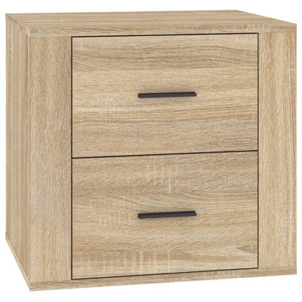 vidaXL Bedside Cabinet Sonoma Oak 50x39x47 cm