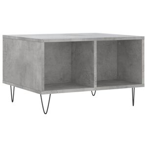 vidaXL Coffee Table Concrete Grey 60x50x36.5 cm Engineered Wood