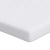 vidaXL Mattress Pads White 70 x 200 cm 100% polyester jacquard fabric