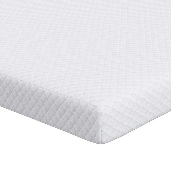 vidaXL Mattress Pads White 70 x 200 cm 100% polyester jacquard fabric