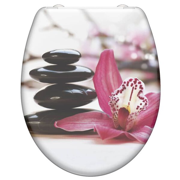 SCH&Uuml;TTE Toilet Seat with Soft-Close Quick Release WELLYNESS