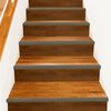 vidaXL Stair Nosings 30 pcs Brown 67 x 3 x 2 cm Aluminium