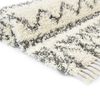 vidaXL Rug Berber Shaggy PP Beige and Grey 160x230 cm