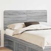 vidaXL Headboard Grey Sonoma 150 cm Engineered wood