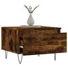 vidaXL Coffee Tables 2 pcs Smoked Oak 50x46x35 cm Engineered Wood