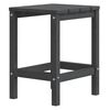 vidaXL Garden Adirondack Table Anthracite 38x38x46 cm HDPE