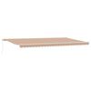 vidaXL Retractable Awning Multicolour 600 x 300 cm