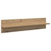vidaXL TV Units Wall-mounted 6 pcs Artisan oak Engineered wood