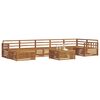 vidaXL Sofa Sets 8 pcs Natural Solid Acacia Wood