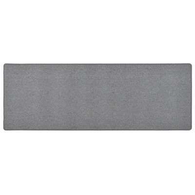 vidaXL Carpet Runner Dark Grey 80x250 cm