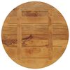vidaXL Table Top &Oslash; 90x2.5 cm Round Solid Wood Mango