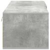 vidaXL Wooden Cabinet Concrete Grey 100.5 x 39 x 30 cm Engineered Wood