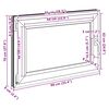 vidaXL Basement Window "RISOR" 90x70 cm Tilt&Turn DIN Left White