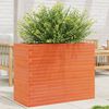 vidaXL Garden Planter Wax Brown 90x40x68.5 cm Solid Wood Pine