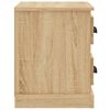 vidaXL Bedside Cabinet Sonoma Oak 60x35.5x45 cm