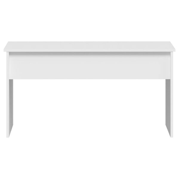 vidaXL Coffee Table White 102x50.5x52.5 cm Engineered Wood