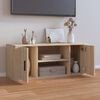 vidaXL TV Cabinet Sonoma Oak 100x35x40 cm Engineered Wood