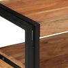 vidaXL Console Table Brown 120 x 33 x 75 cm Solid Acacia Wood