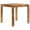 vidaXL Dining Table Solid Mango Wood 82x80x76 cm