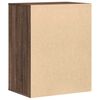 vidaXL Corner Chest of Drawers Brown Oak 60x41x76 cm Engineered Wood