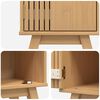 vidaXL Bathroom Cabinet Olden Brown 35 x 30 x 159 cm Solid Pine wood