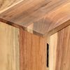 vidaXL TV Cabinet 118x30x45 cm Solid Acacia Wood