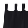 vidaXL Blackout Curtains with Rings 2 pcs Black 260 x 140 cm Polyester