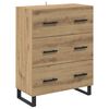 vidaXL Sideboard Artisan Oak 69.5 x 34 x 90 cm