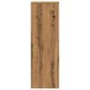 vidaXL Plant Stands 2 pcs Artisian Oak 33x33x100 cm Engineered Wood