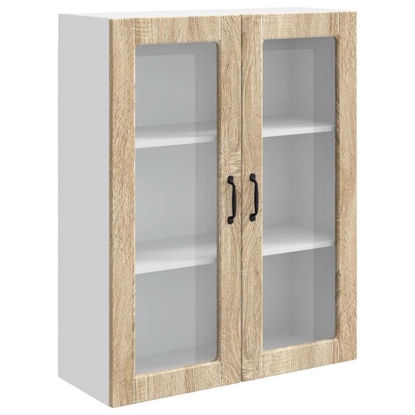 vidaXL Kitchen Cabinet with Storage Kalmar Sonoma Oak 80 x 31 x 100 cm