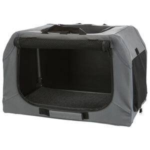 TRIXIE Dog Transport Box Easy Soft XS/S Grey