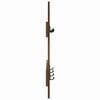 vidaXL Wall-Mounted Coat Rack Wall-mounted Smoked Oak 60 x 3 x 82 cm