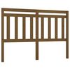 vidaXL Bed Headboard Honey Brown 156x4x100 cm Solid Wood Pine