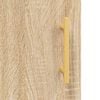 vidaXL Wall Cabinet Sonoma Oak 60x31x70 cm Engineered Wood