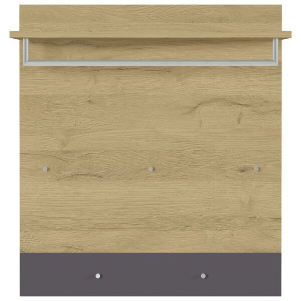 Germania Coat Rack Panel GW-Berlebeck Grey