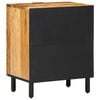 vidaXL Bedside Cabinet Brown 50 x 33 x 60 cm Solid Acacia wood