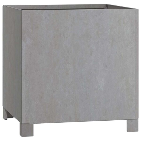 vidaXL Planters with Legs 2 pcs Rusty 40x40x40 cm Corten Steel